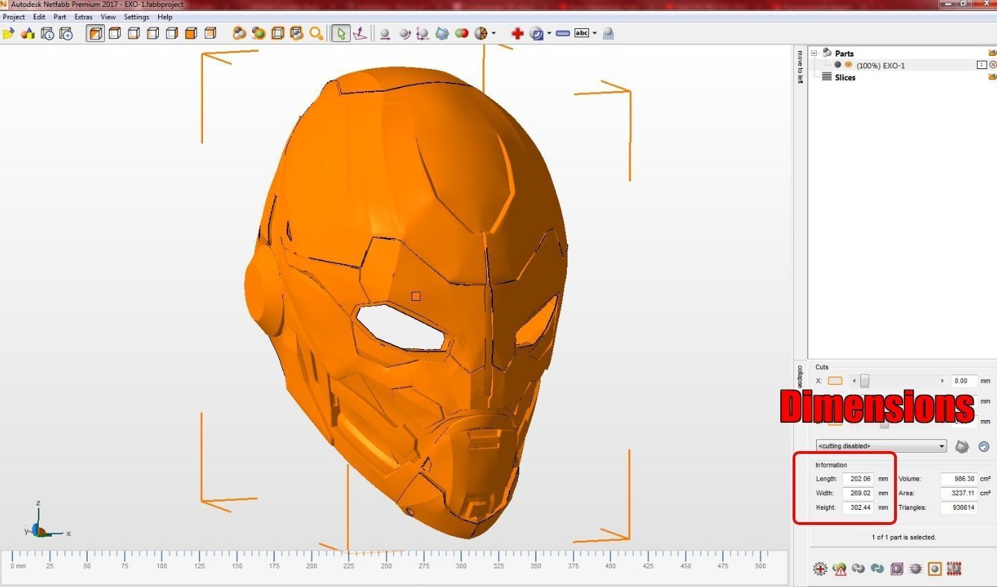 EXO - 1 Helmet Destiny 3D print model_5