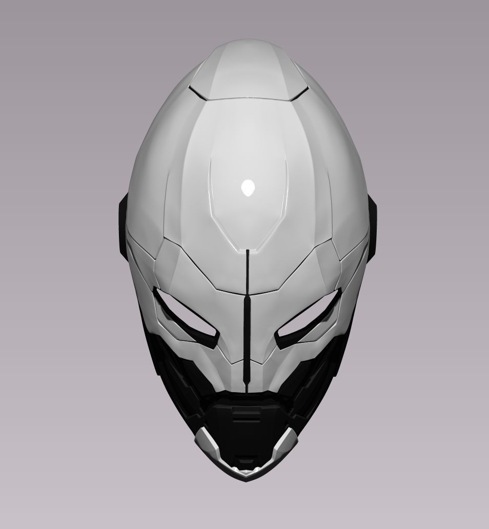 EXO - 1 Helmet Destiny 3D print model_12
