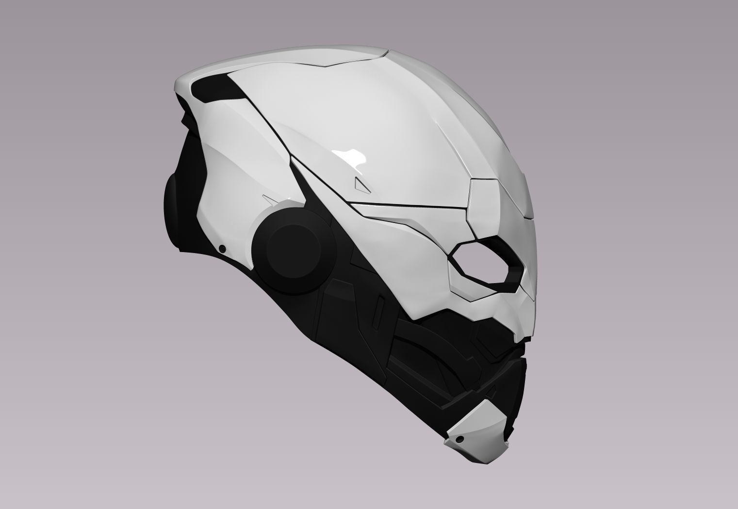 EXO - 1 Helmet Destiny 3D print model_9