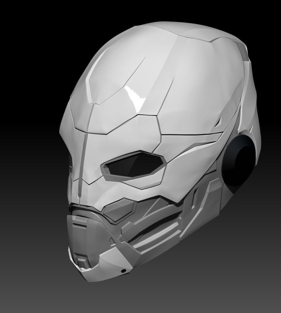 EXO - 1 Helmet Destiny 3D print model_22