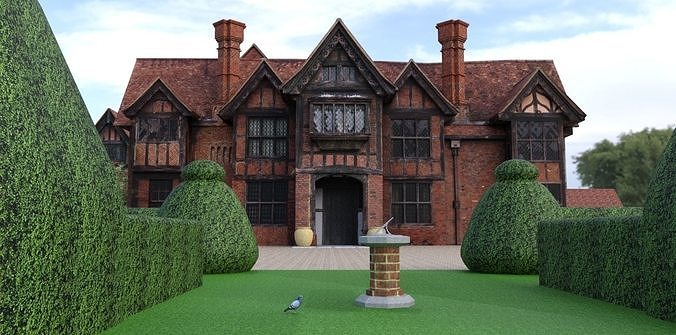 Dorney Court 3D model