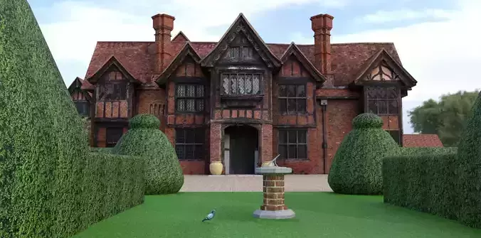 Dorney Court 3D model