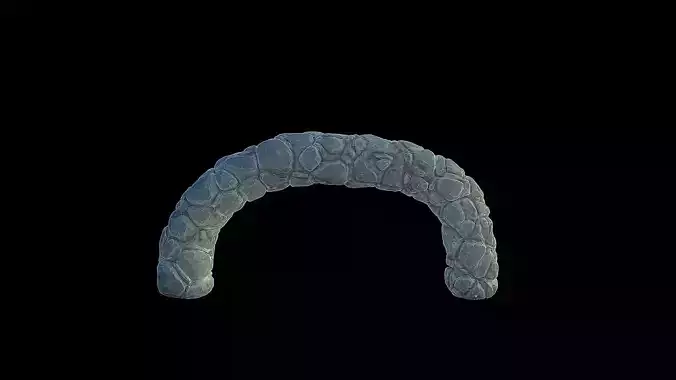 Stylized Rock 2 Low-poly 3D model
