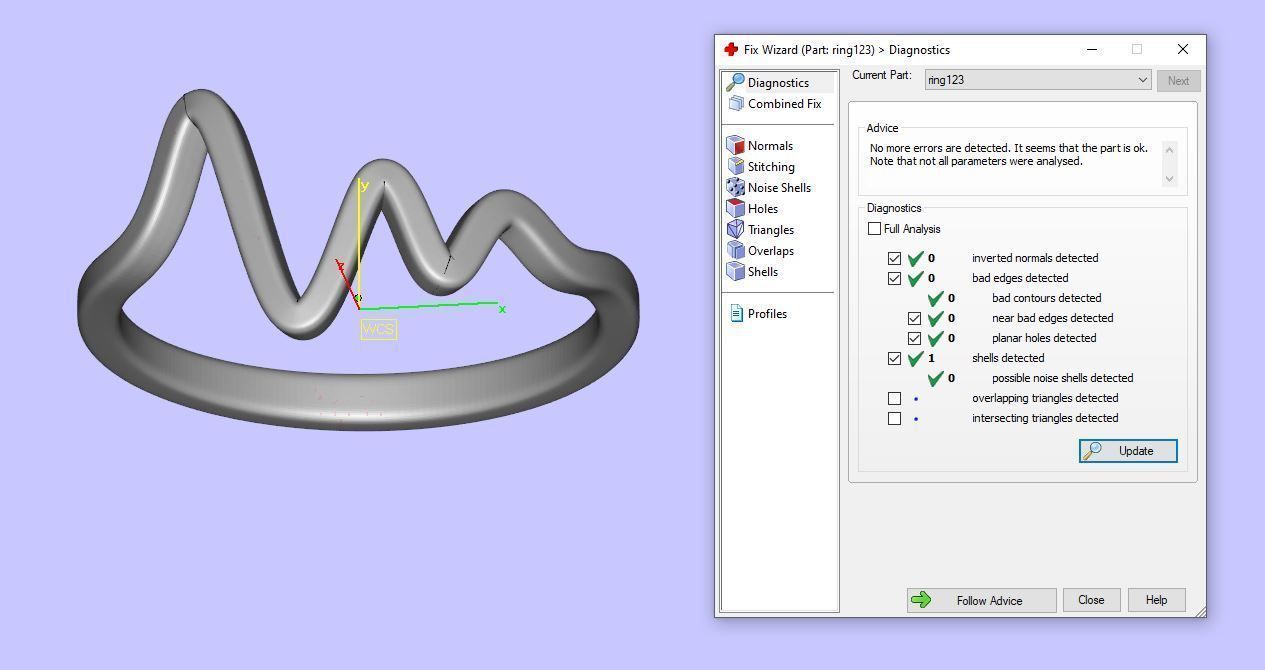 Ring 123 3D print model_7