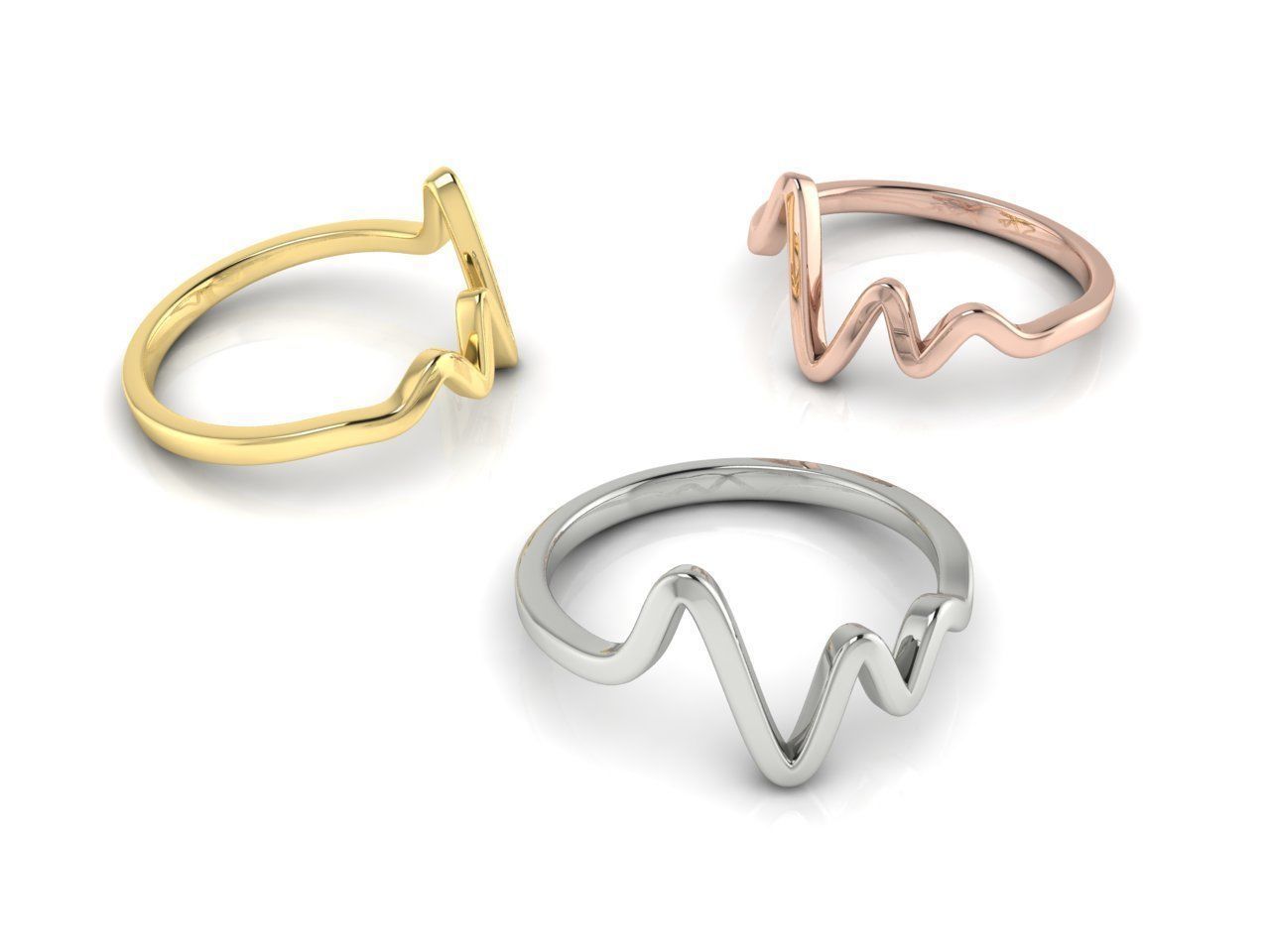 Ring 123 3D print model_6