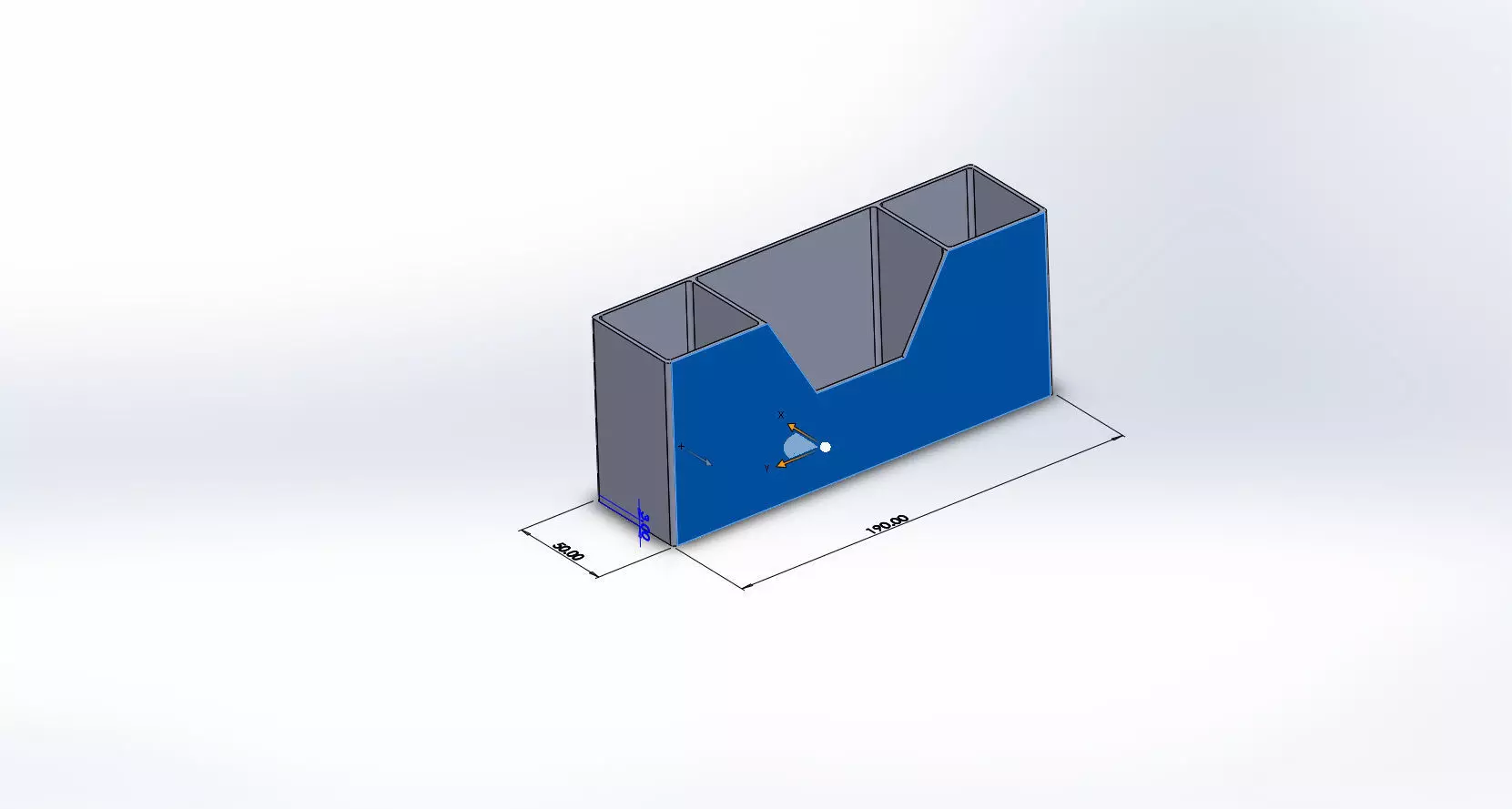 Pen Cady Free 3D print model
