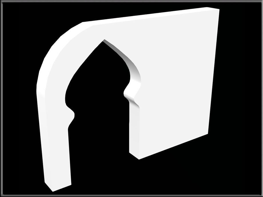 Lancet Arch 02 Low-poly 3D model_2