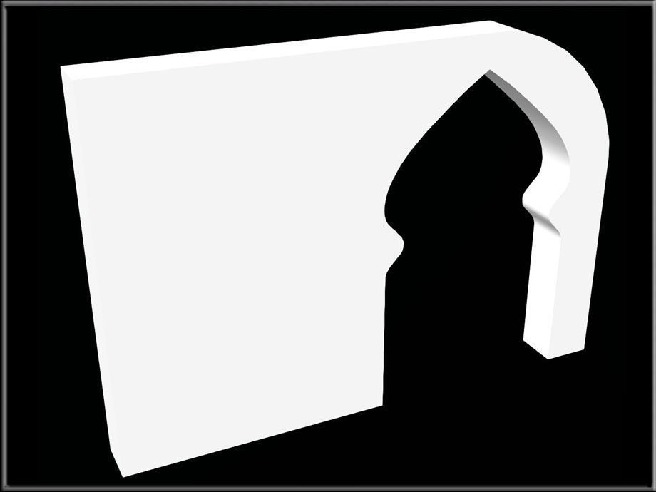 Lancet Arch 02 Low-poly 3D model_1