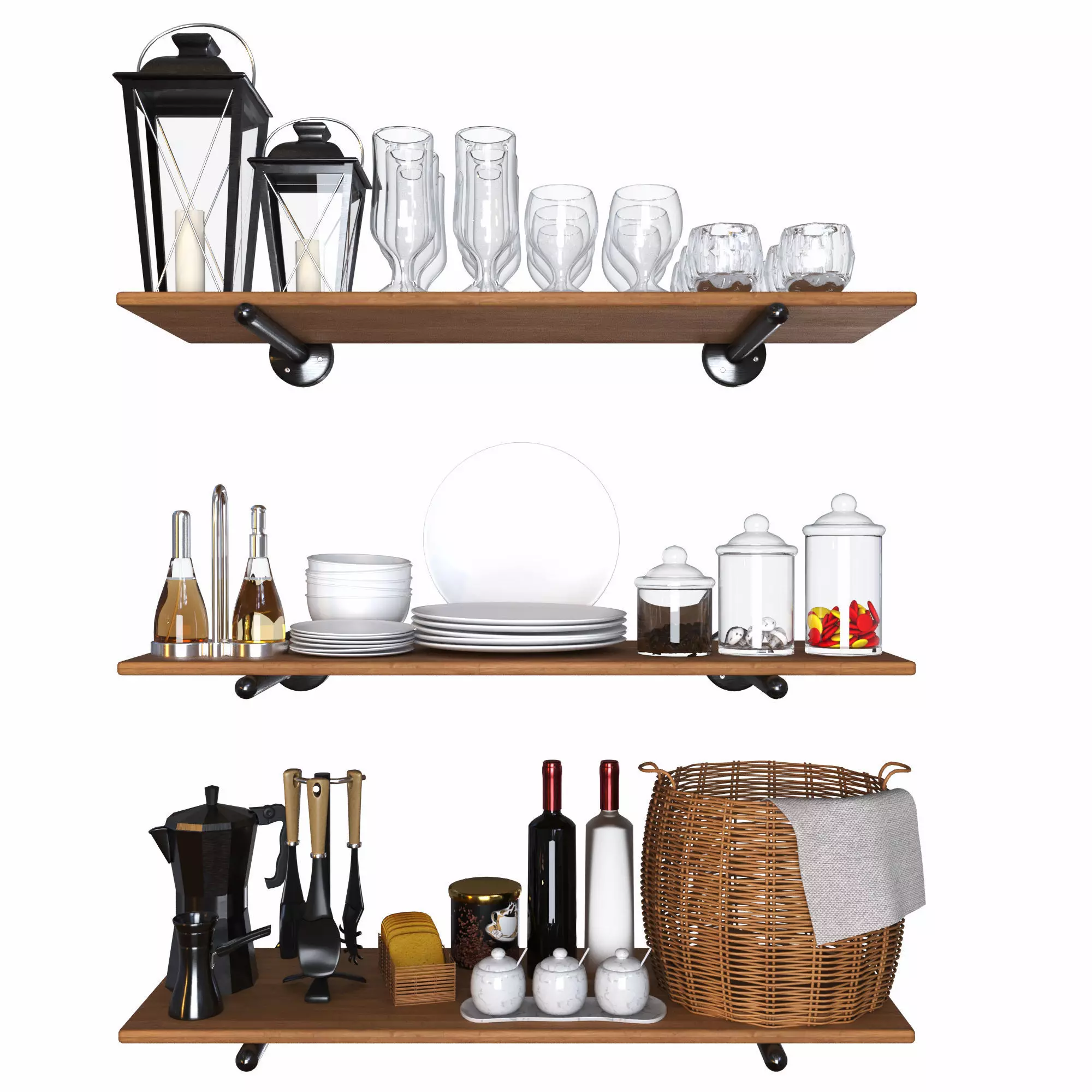 Kitchenware 01 3D model