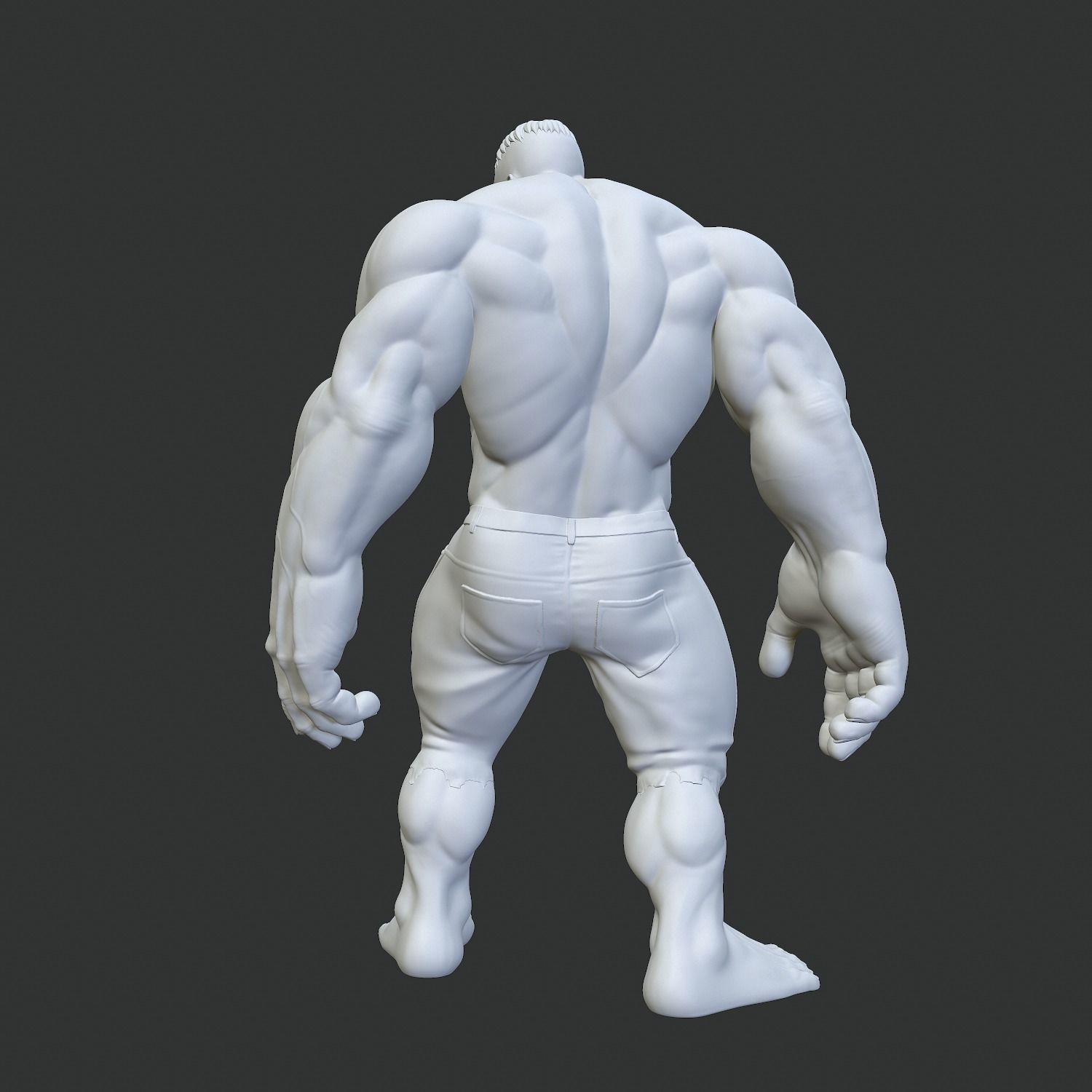 Hulk 3d print model 3D print model_2
