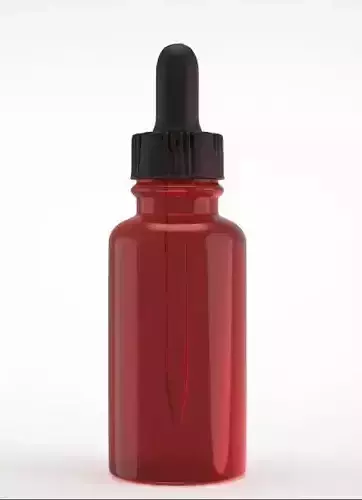 Dropper Bottle Low-poly 3D model