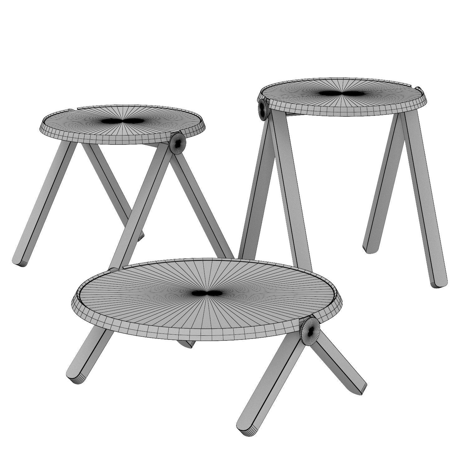 LILLIPUT table 3D model_4