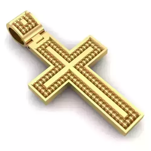 CROSS gold pendant