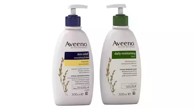 Aveeno Active Naturals Lotion bottle
