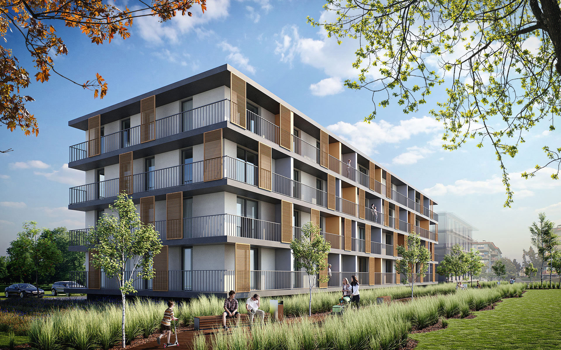 30 Spring  Tree CUTOUTS of Foreground Branches in PNG Texture_14