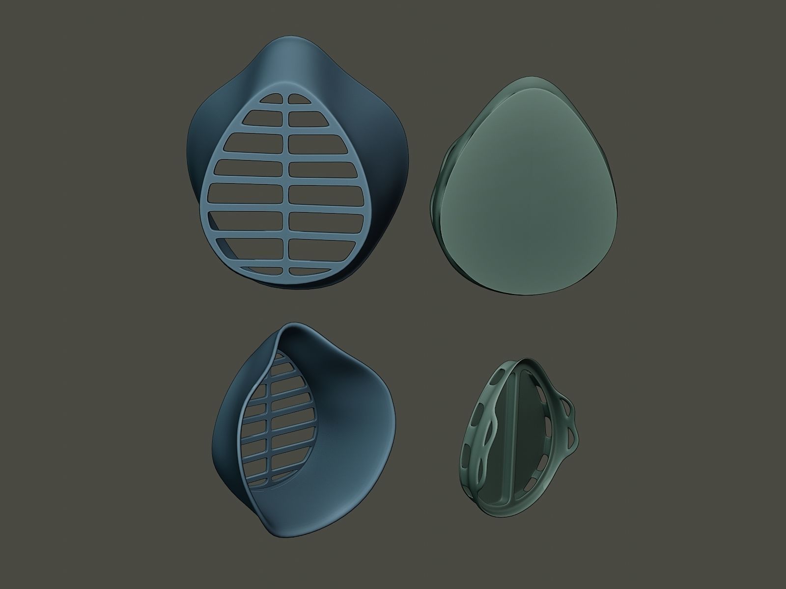 Face Mask Free 3D print model_1