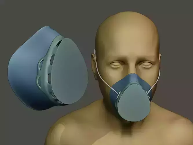 Face Mask Free 3D print model
