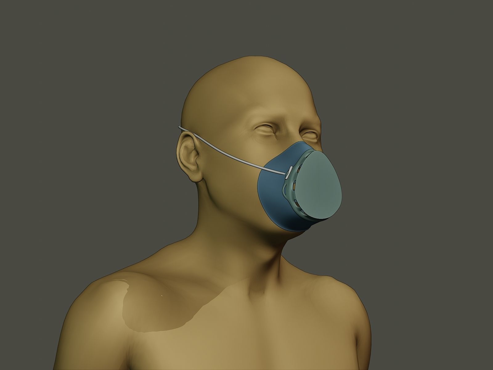 Face Mask Free 3D print model_14