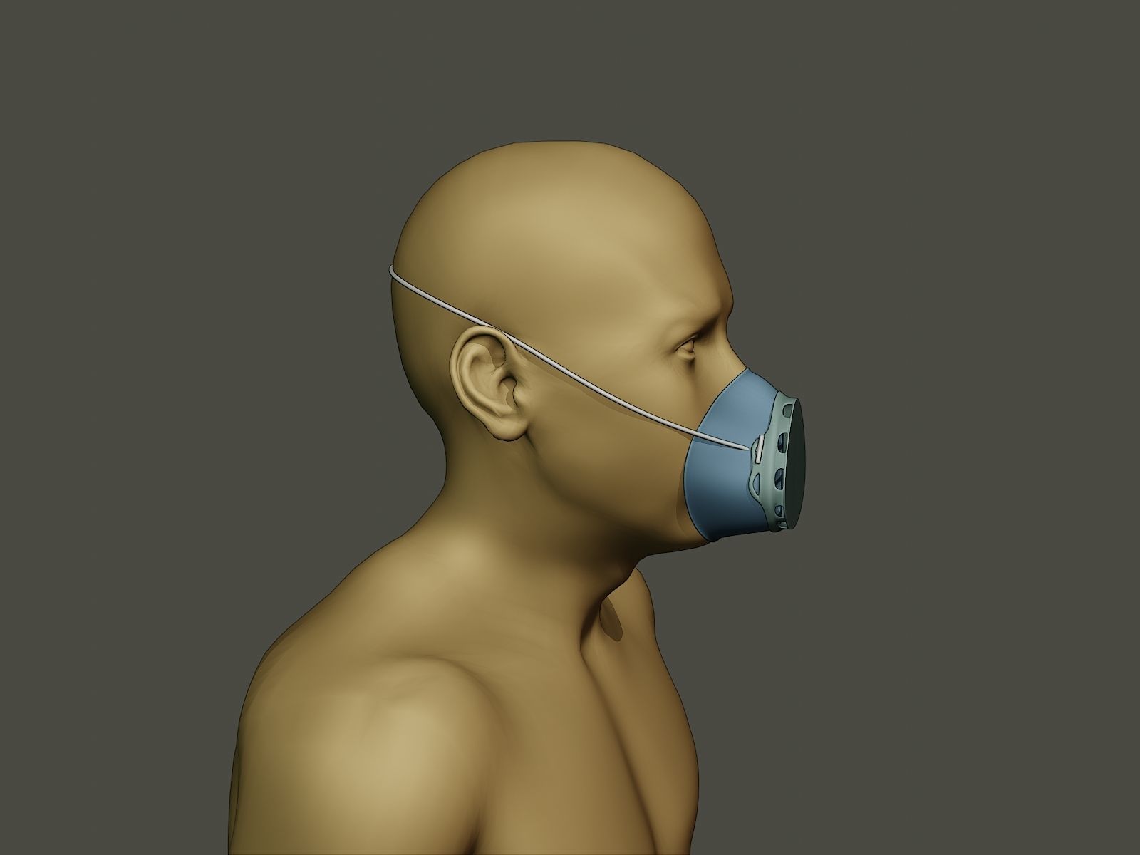 Face Mask Free 3D print model_12
