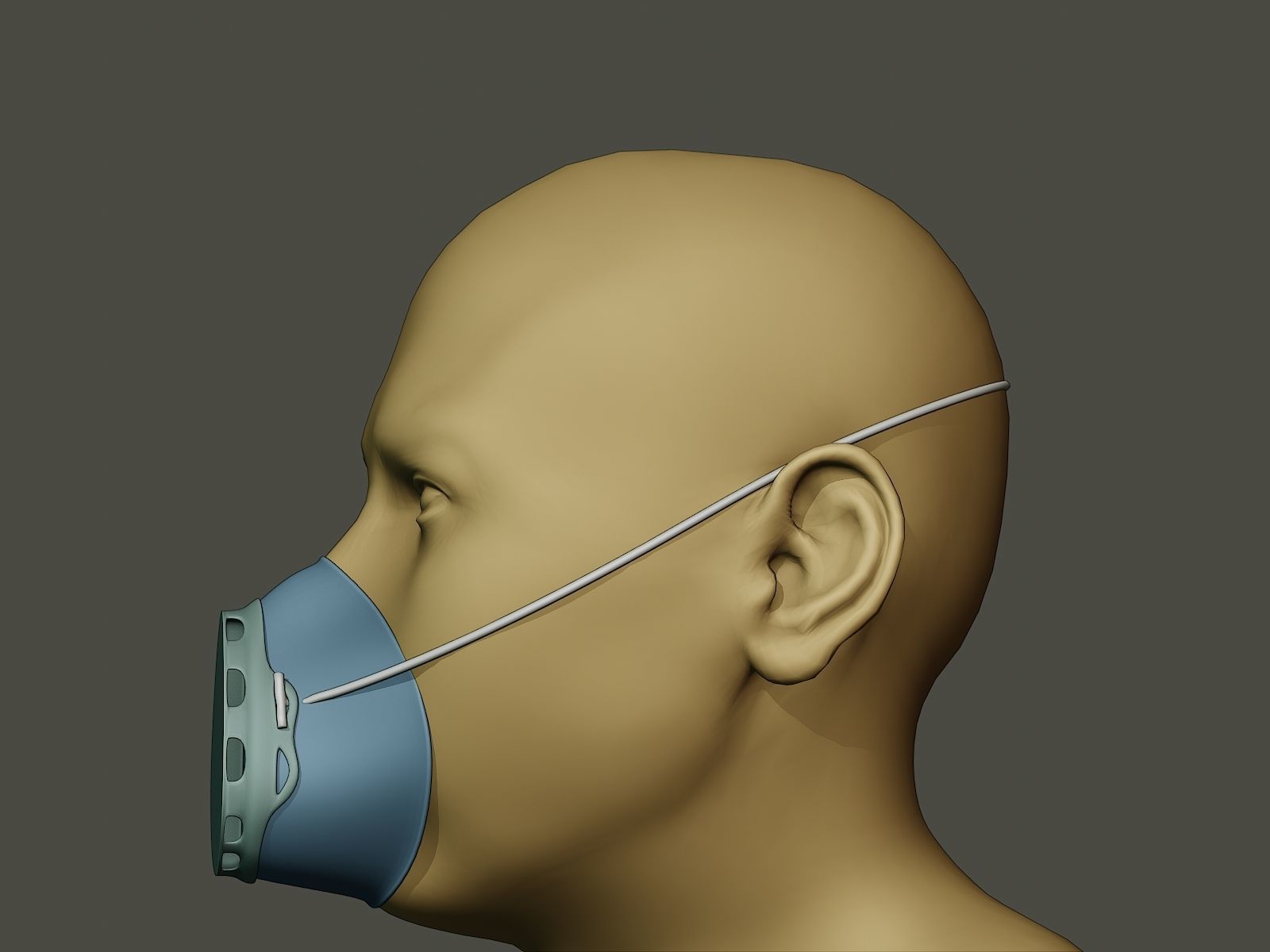Face Mask Free 3D print model_20