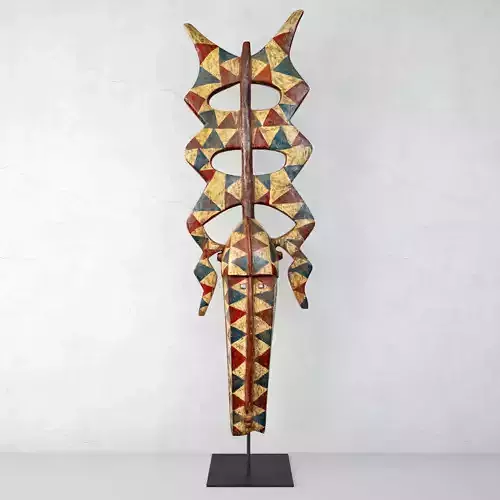 Burkina Faso Nwenke Helmet Mask