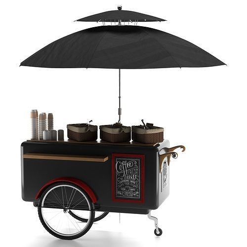 coffee bike 3D model