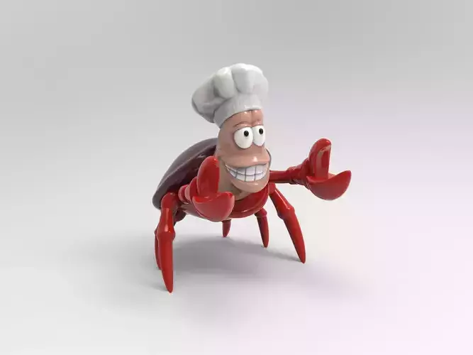 Chef Sebastian Spoon Holder 3D print model