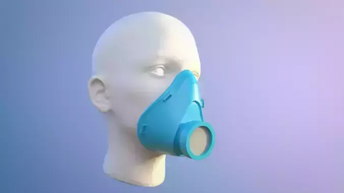 Face Mask for covid-19 virus protection Free 3D print model
