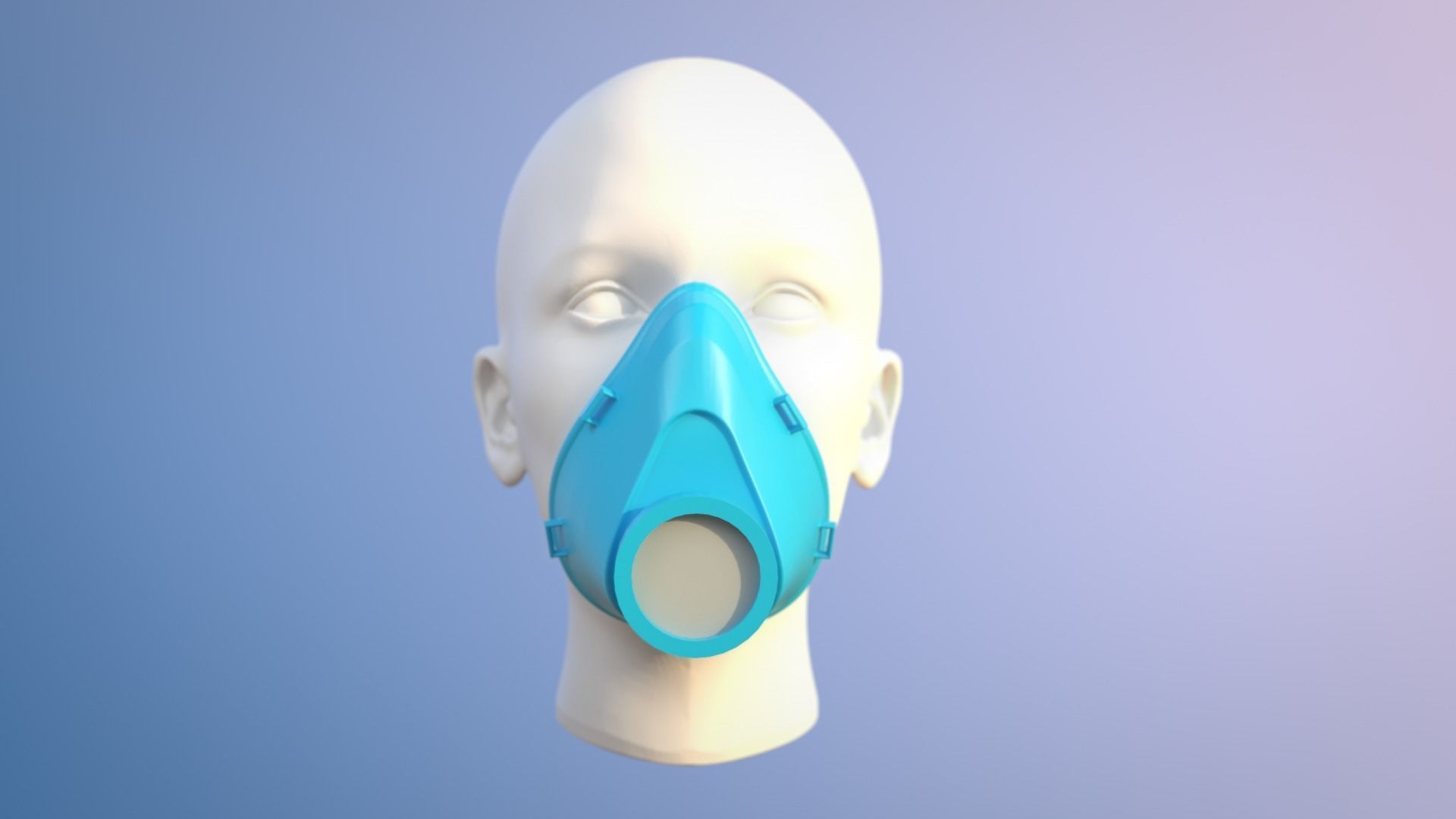 Face Mask for covid-19 virus protection Free 3D print model_5