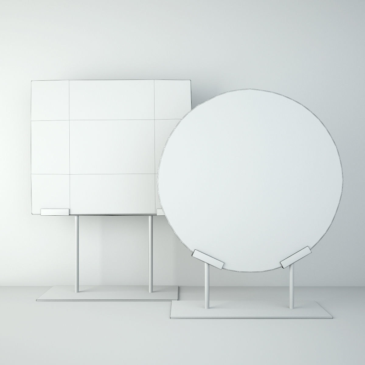 Garden Stepping Stones 3D model_2