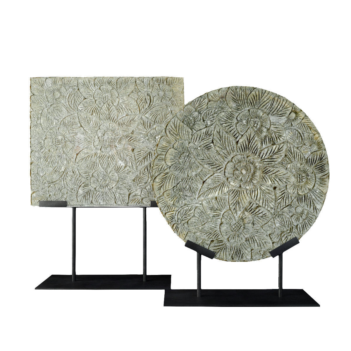 Garden Stepping Stones 3D model_1