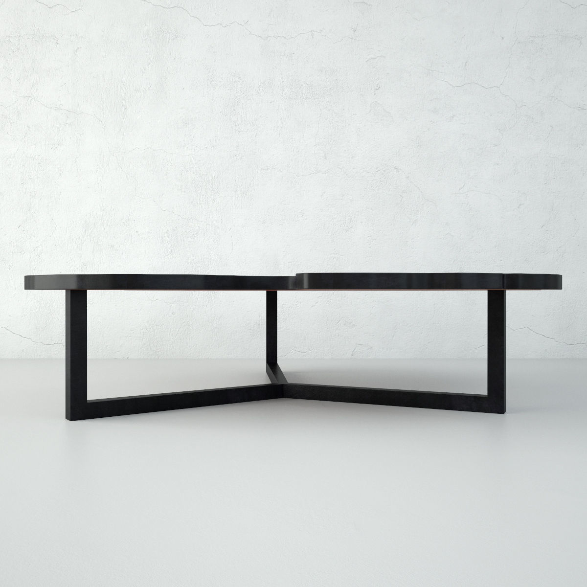 Lychee Stump Table 3D model_5