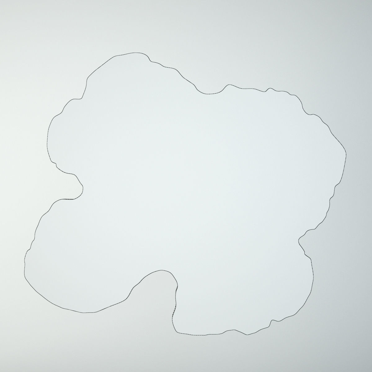 Lychee Stump Table 3D model_4