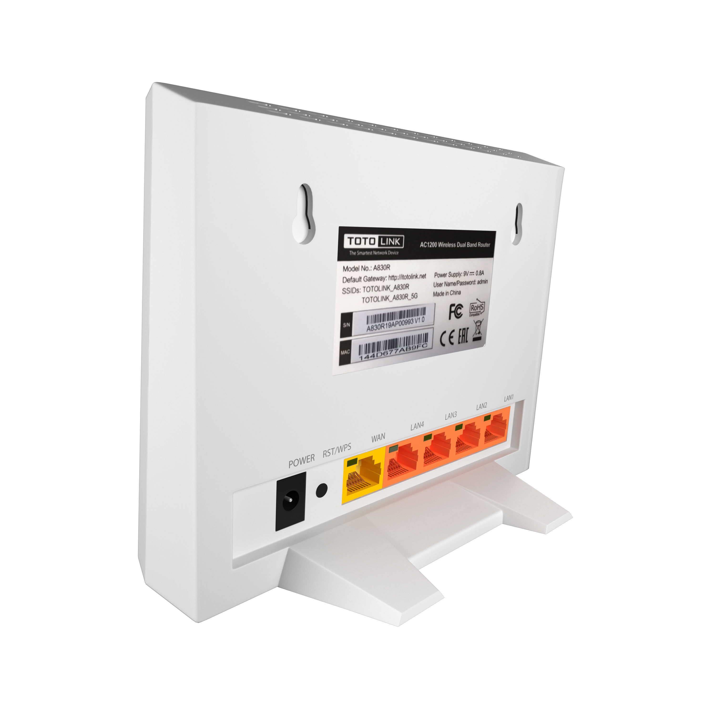  Tenda Wireless Router TOTOLINK A830R  3D model_1