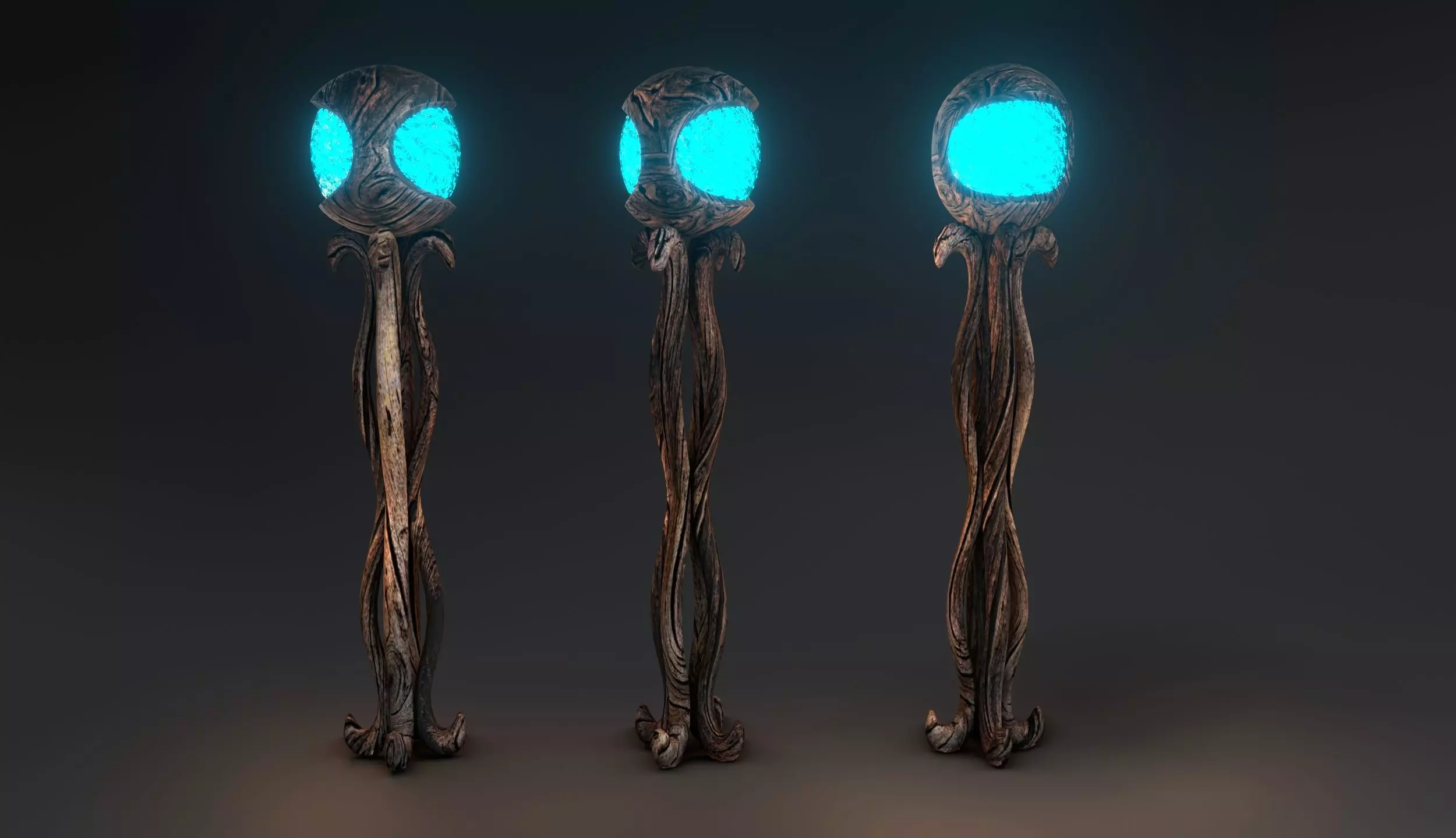 Magic lighter Low-poly 3D model_0