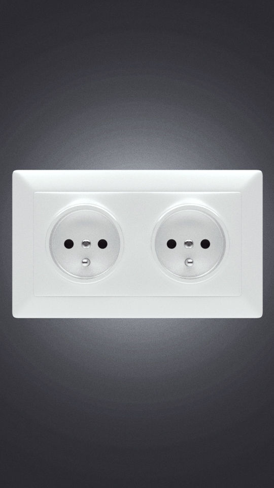 Electric socket and light switch and other props 3d models 3D model_7