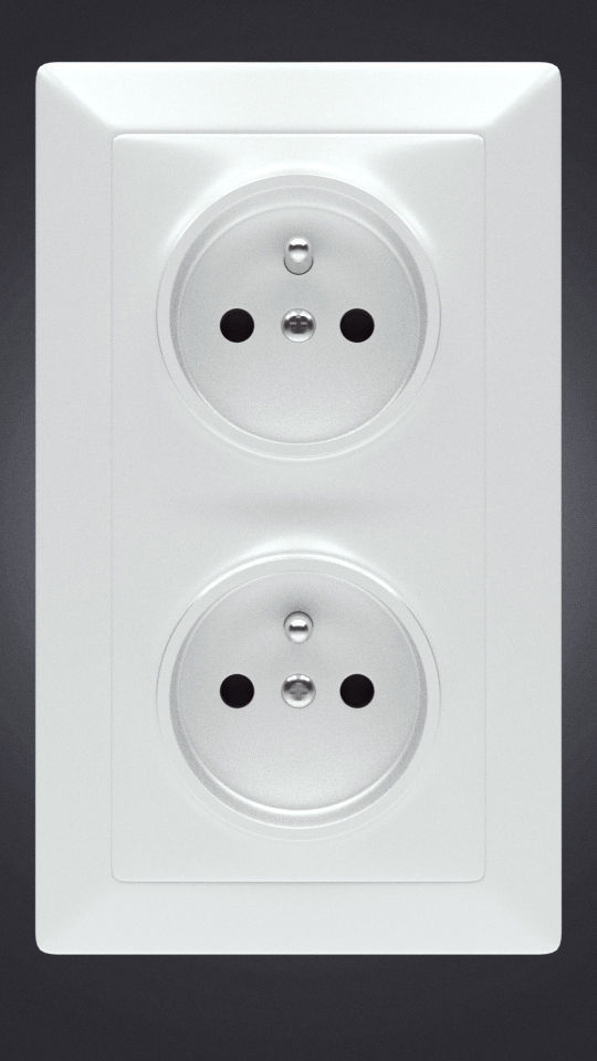 Electric socket and light switch and other props 3d models 3D model_5