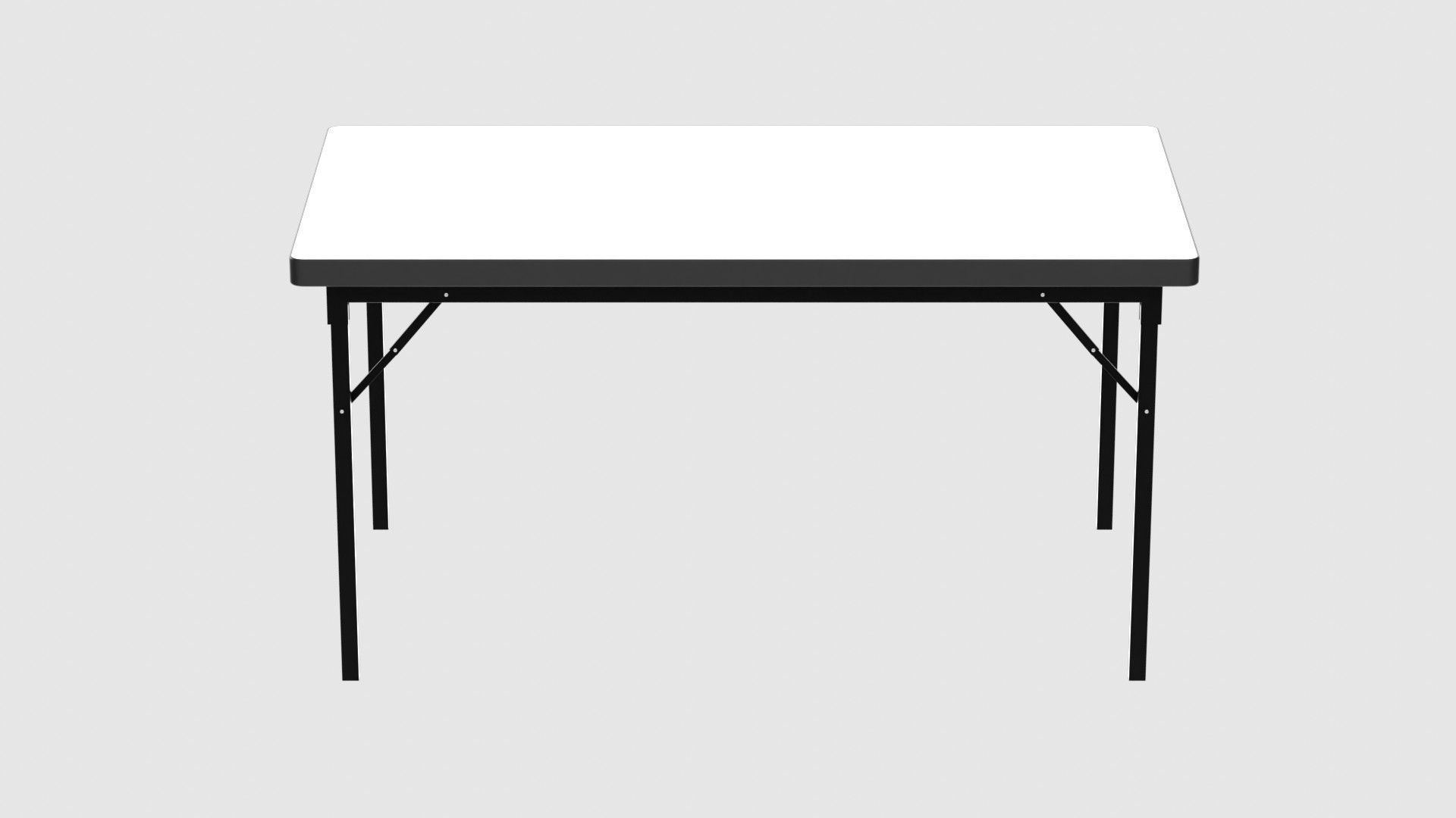 Folding Table 3D model_1