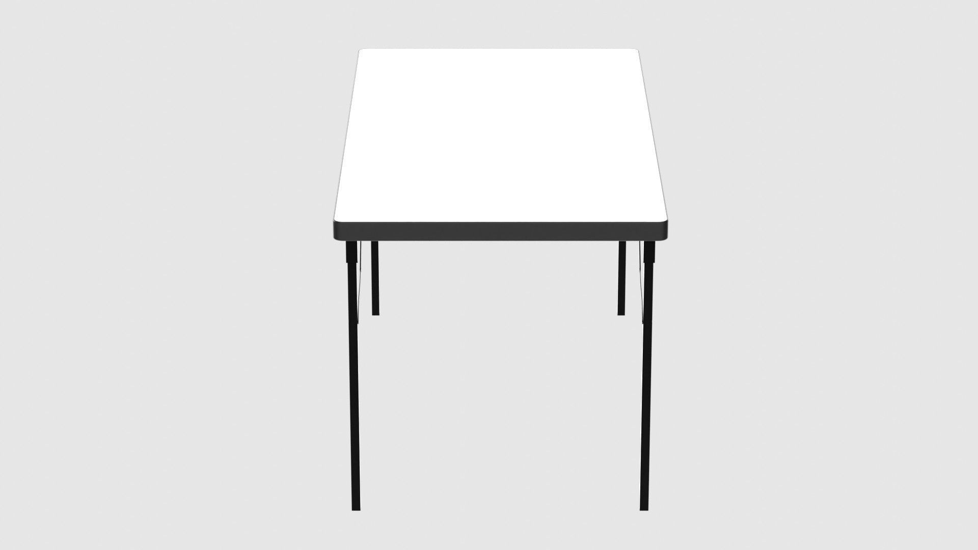 Folding Table 3D model_2