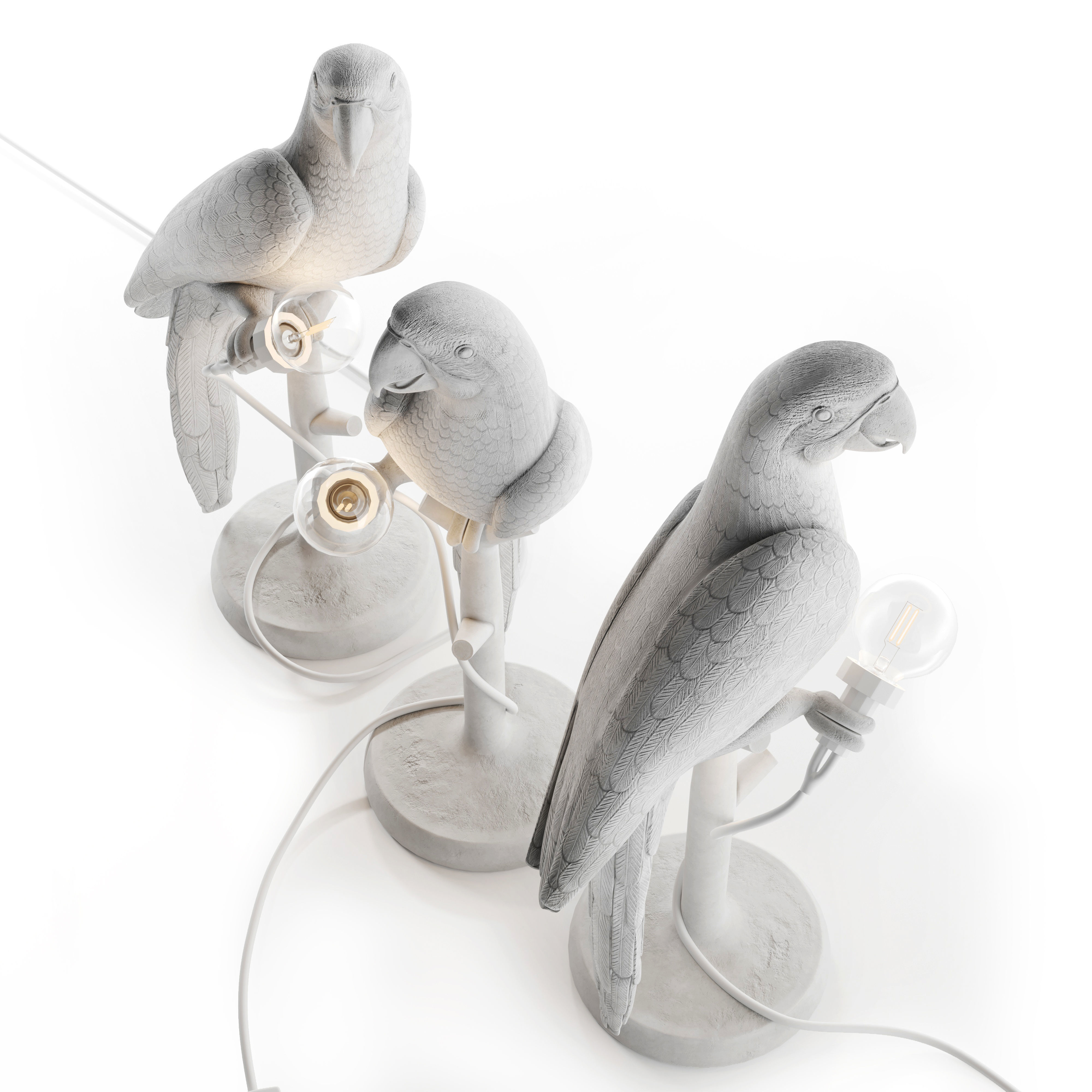 Seletti Polly Parrot 3D model_1