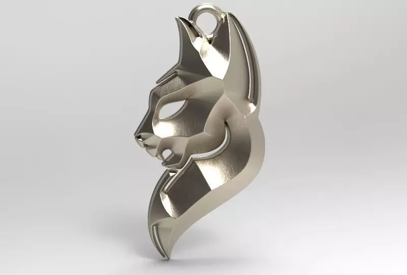 Puma pendant 1 3D print model