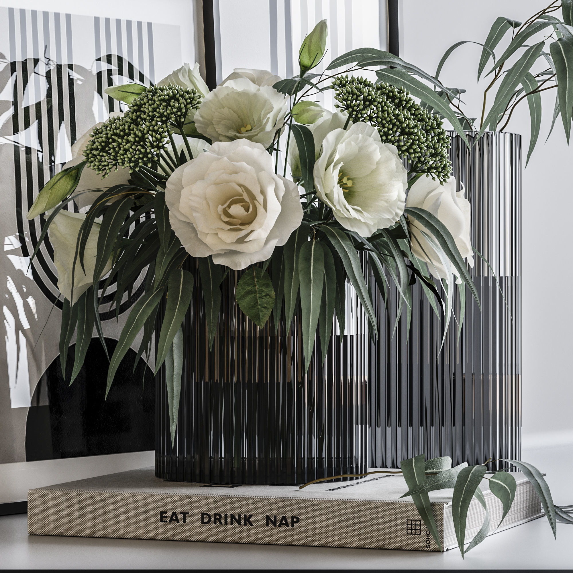  Decorative set 21 3D model_4