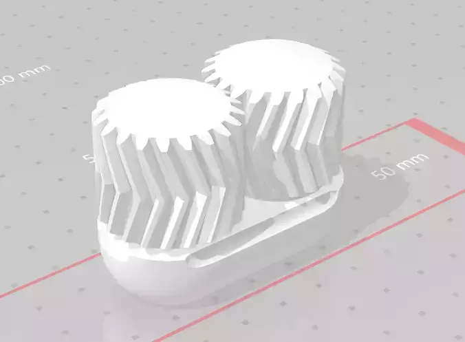 Antikythera Mechanism helical Herringbone Gear Desk Fidget Toy 3D print model