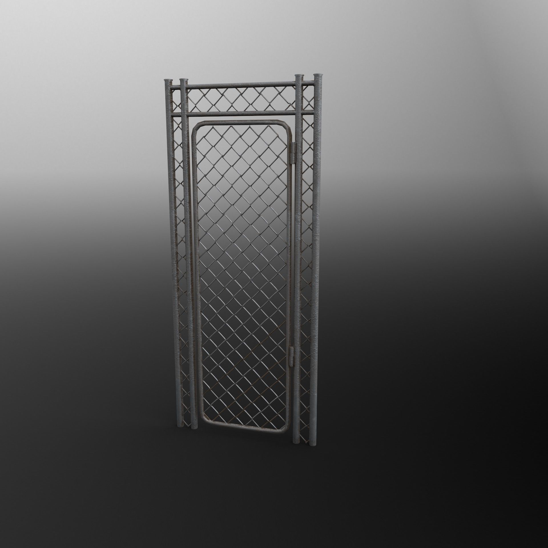 Sci-fi environment models Low-poly 3D model_1