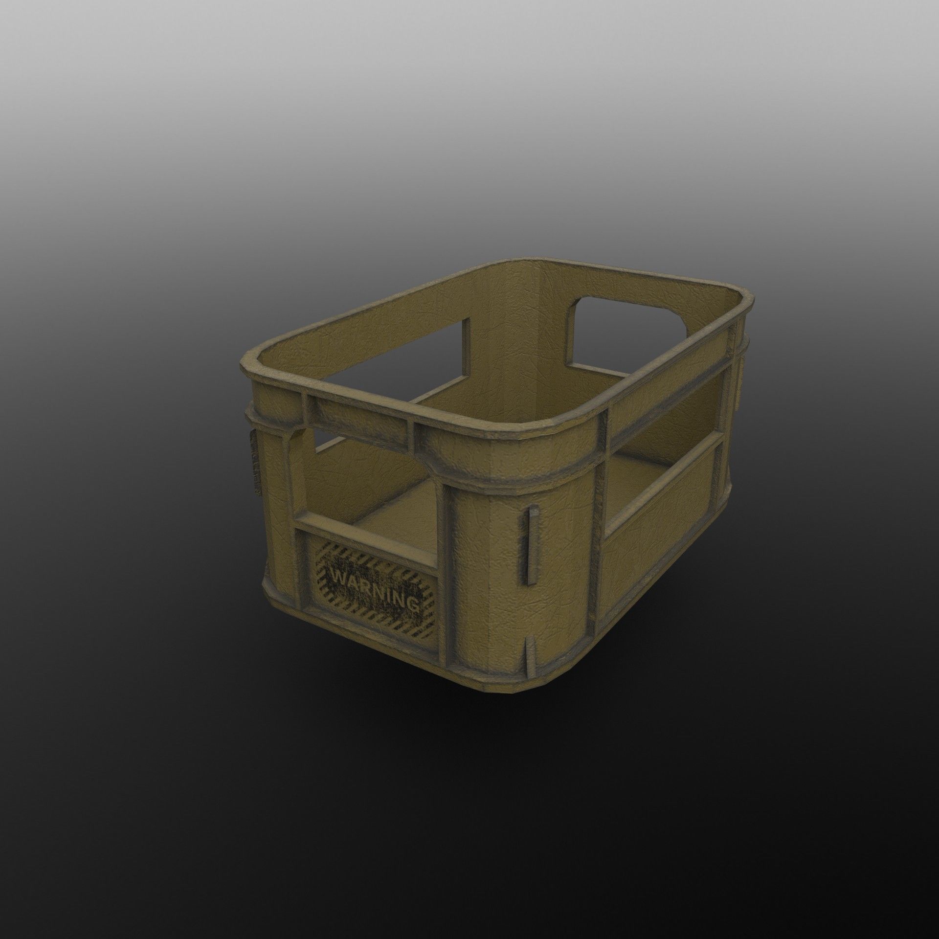 Sci-fi environment models Low-poly 3D model_2