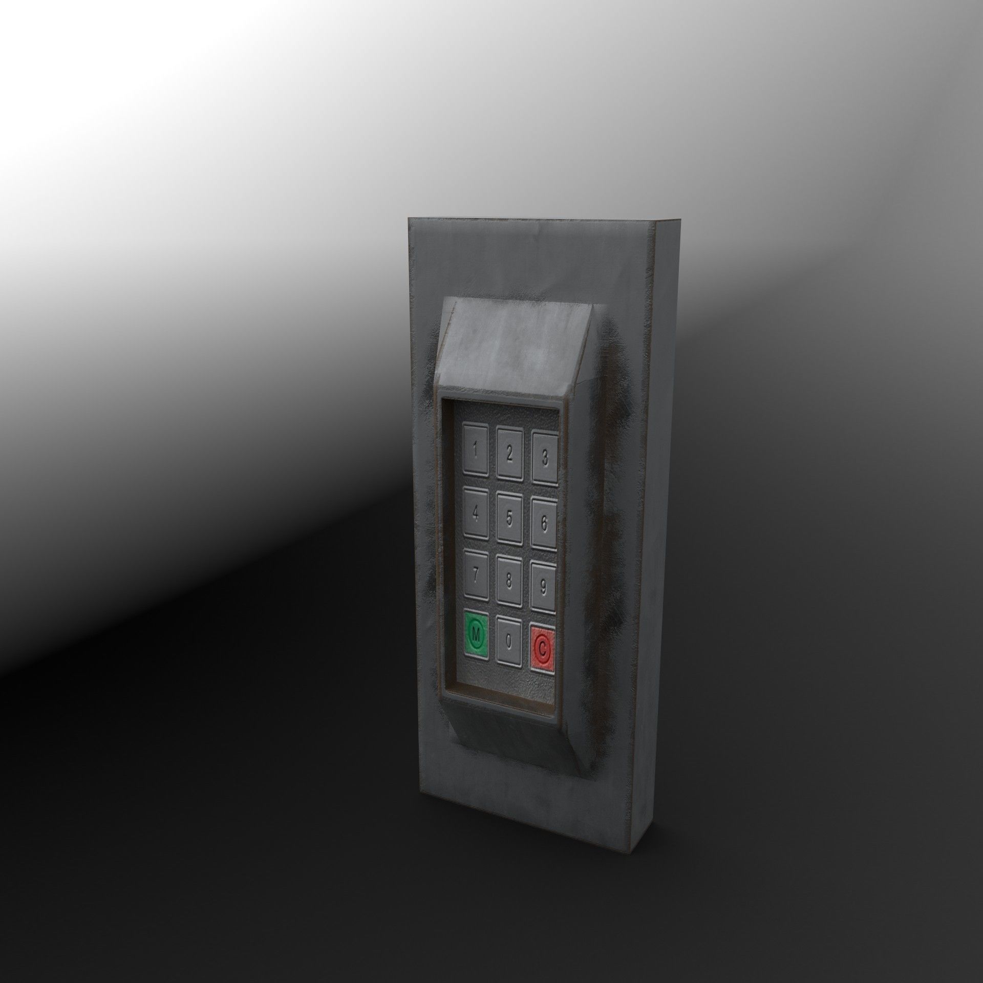 Sci-fi environment models Low-poly 3D model_10