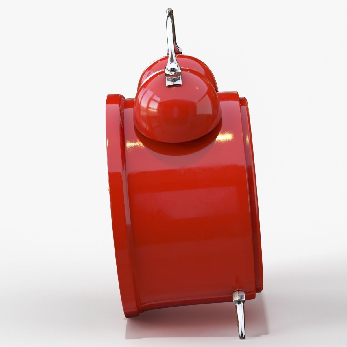 Old Alarm Clock 3D model Low-poly 3D model_93