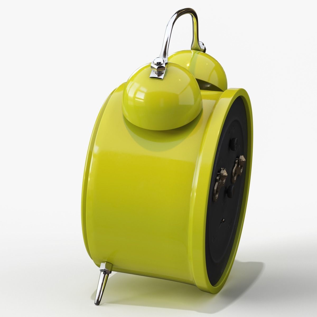 Old Alarm Clock 3D model Low-poly 3D model_106