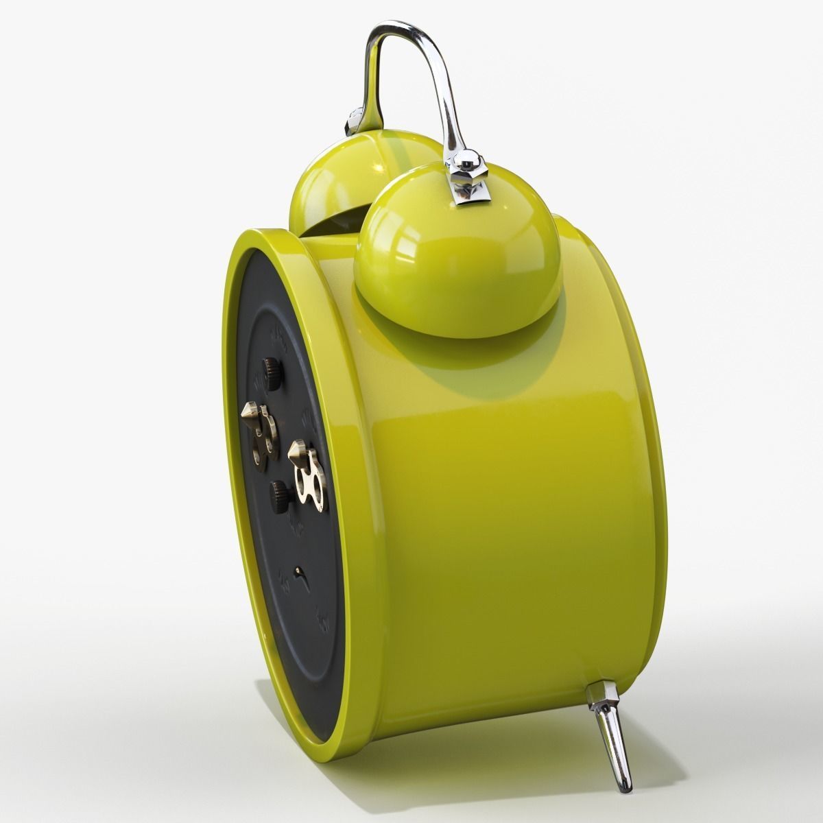 Old Alarm Clock 3D model Low-poly 3D model_116