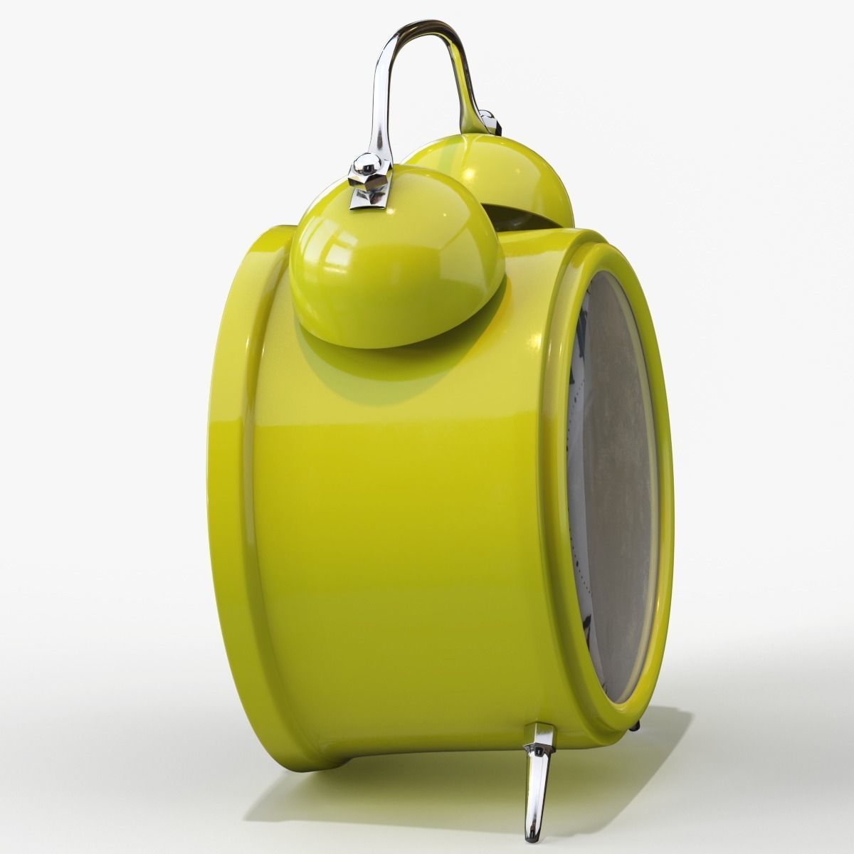 Old Alarm Clock 3D model Low-poly 3D model_118